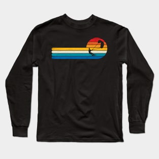 Kitesurfing Quote Vintage Colors Look Long Sleeve T-Shirt